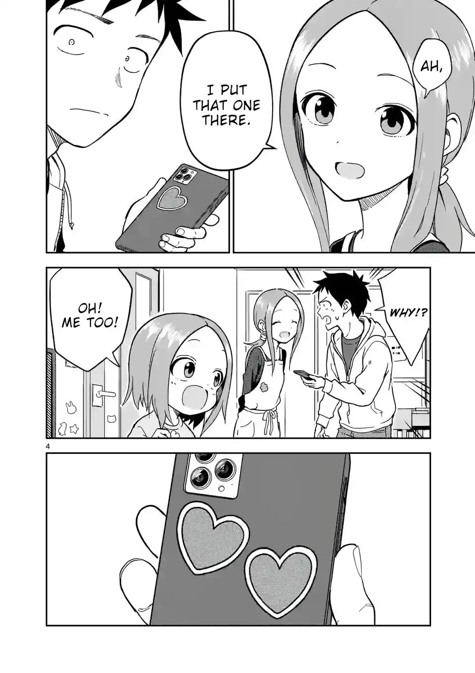 Karakai Jouzu no (Moto) Takagi-san Chapter 221 4